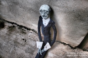 Slender Man Doll by Ugly Shyla 
